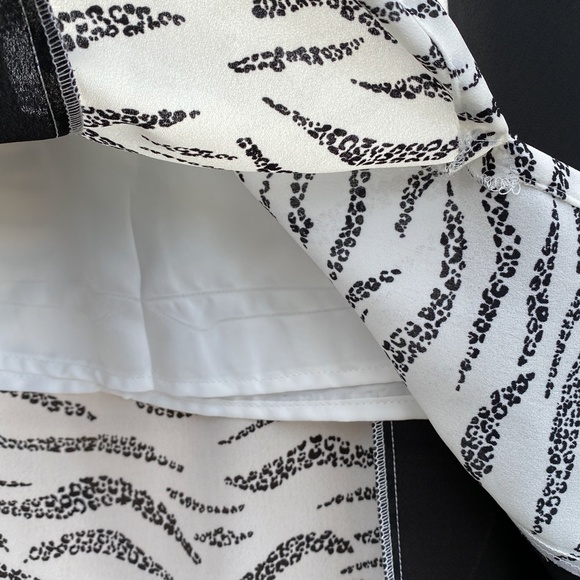 🌟LAST CHANCE 🌟 Kensie NWOT Black and White Skirt - Picture 10 of 12